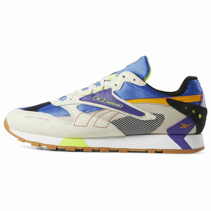Reebok Classic Leather Ati 90s Shoes Womens Multicolor/Light Green India ZN4430LR